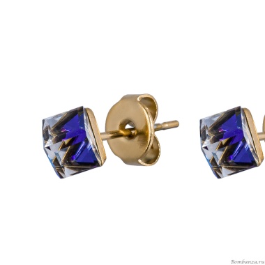 Пусеты Fiore Luna, Crystal Blue, SWE0127/2 B G Пусеты Fiore Luna, Crystal Blue, SWE0127/2 B G